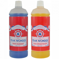 COMBO PACK TEAK WONDER 1LT CLEANER + 1LT BRIGHTENER