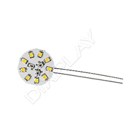 LAMPADINA G4 LINE 9LED BIANCHI + 3LED ROSSI LUCE CALDA 8-35V