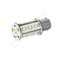 LAMPADINA LED BA15S MM.55 LUCE BIANCA CALDA 8-35V