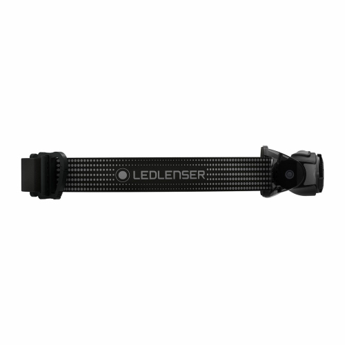 TORCIA DA TESTA LEDLENSER MH5 BLACK/GREY CON LUCE ROSSA RICARICABILE