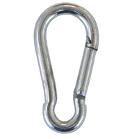 MOSCHETTONE A PERA IN ACCIAIO INOX MM.50