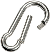 MOSCHETTONE A PERA IN ACCIAIO INOX 316 KONG MM.60