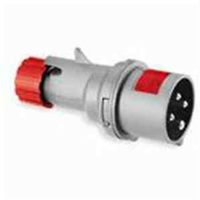 SPINA VOLANTE 32A  380V  3 POLI + NEUTRO + TERRA IP44 